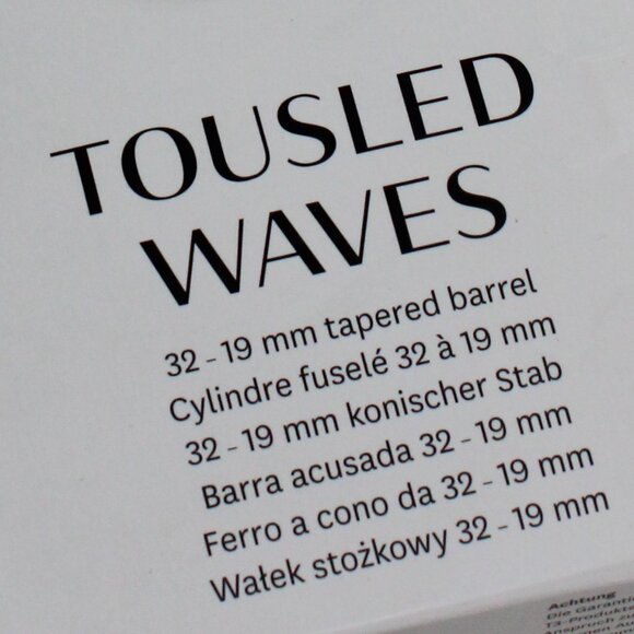 T3 Tousled Waves 32-19 MM Tapered Interchangeable Wand Barrel - Picture 2 of 6